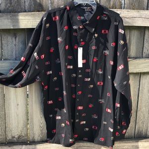 Bagazio Mens Dress Shirt Size 3X